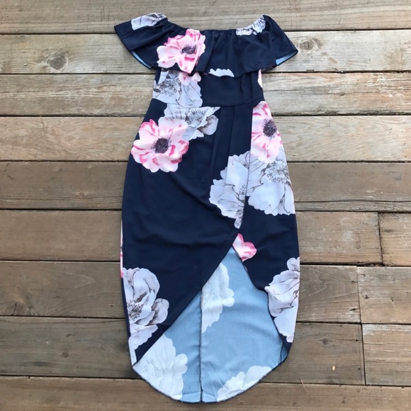 🌷 Cocktail Floral Dress - Picture 2 of 2